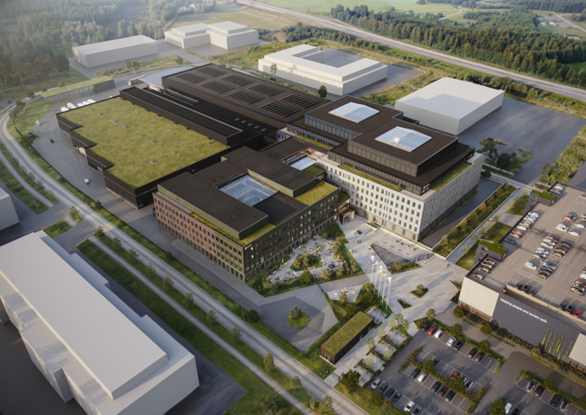 Balder blir delägare i Saabs nya industrianläggning i Jönköping